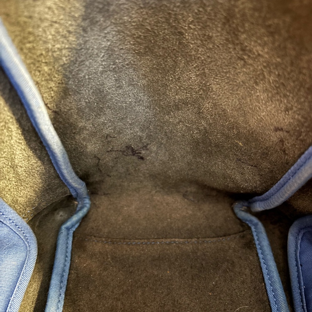 Coach 2013 (23578) City Tote Blue Saffiano Leather Medium Zip Top Tote in VGUC - Picture 15 of 15